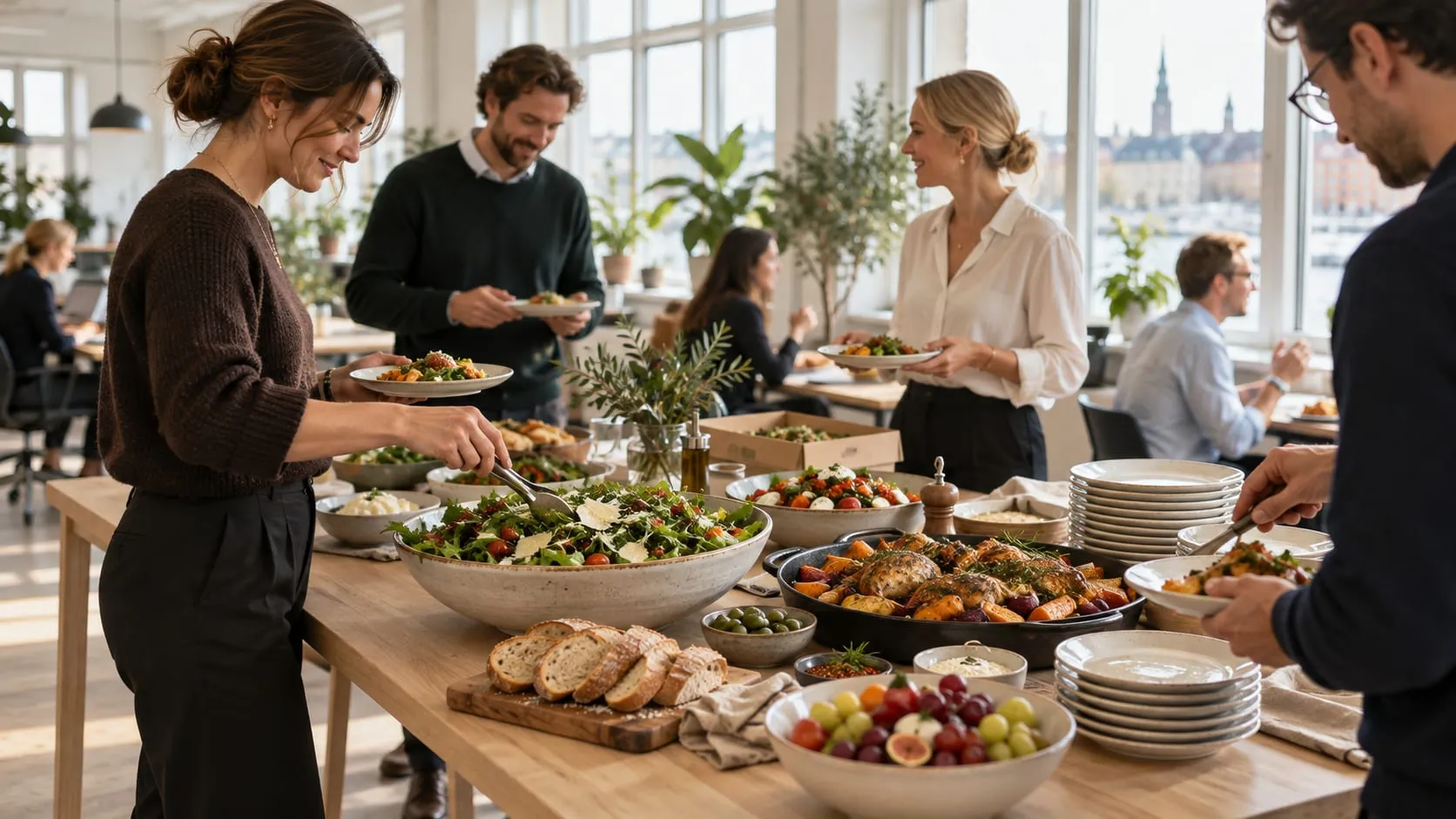 Företagscatering Stockholm, standardbild